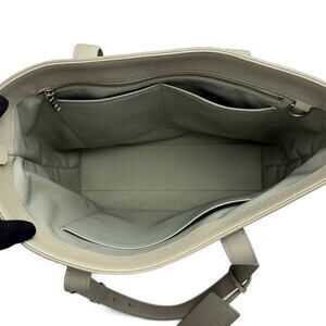 Louis Vuitton Leather Aerogram Green Line Tan Tote Beige Khaki Bag Fast